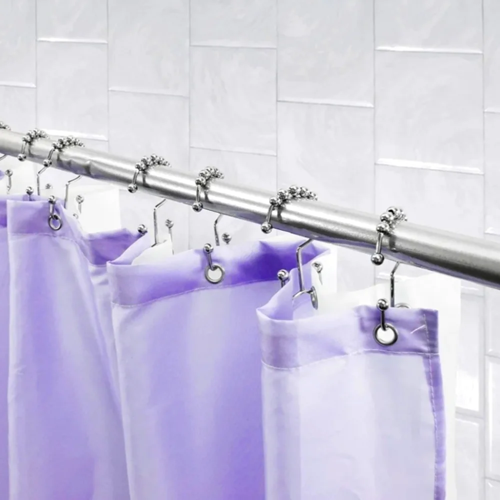 CONTAINER STORE Shower Curtain Hangers New Rust-Resistant Double Heavyweight